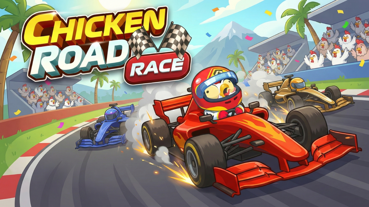 Capture d'écran de la démo Chicken Road montrant l'interface de jeu